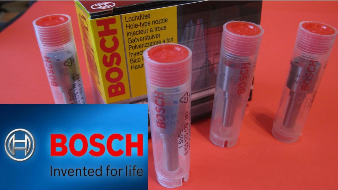 SET OF FOUR BOSCH DIESEL INJECTOR NOZZLES WITH ELRING COPPER INJECTOR SEALING RINGS (image for) SET OF FOUR BOSCH DIESEL INJECTOR NOZZLES WITH ELRING COPPER INJECTOR SEALING RINGS